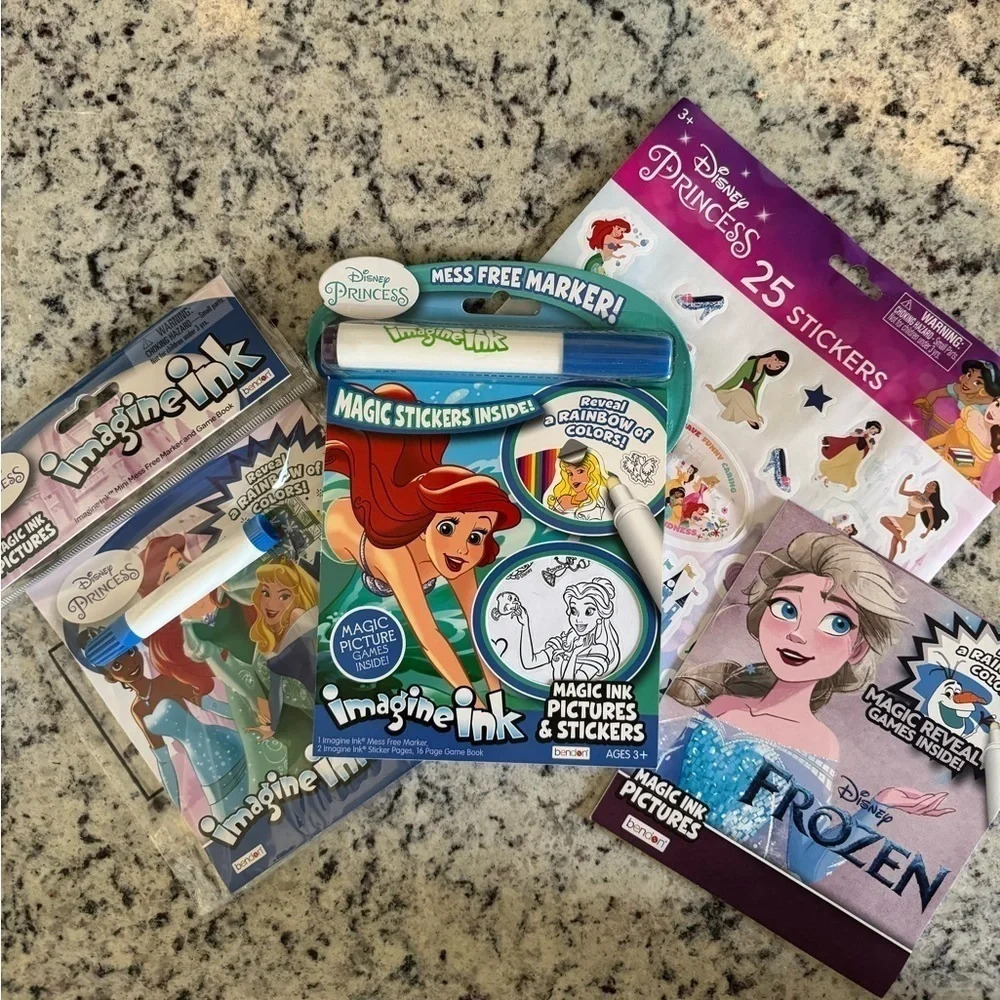 DISNEY PRINCESS NWT IMAGINE INK MAGIC SET